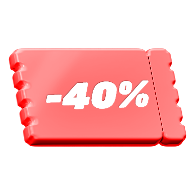 40% OFF